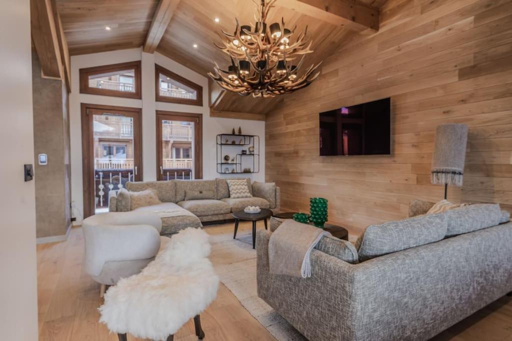 Le Glacier Pelve Courchevel 1650 - Five Bedrooms - Bed & Breakfast エクステリア 写真