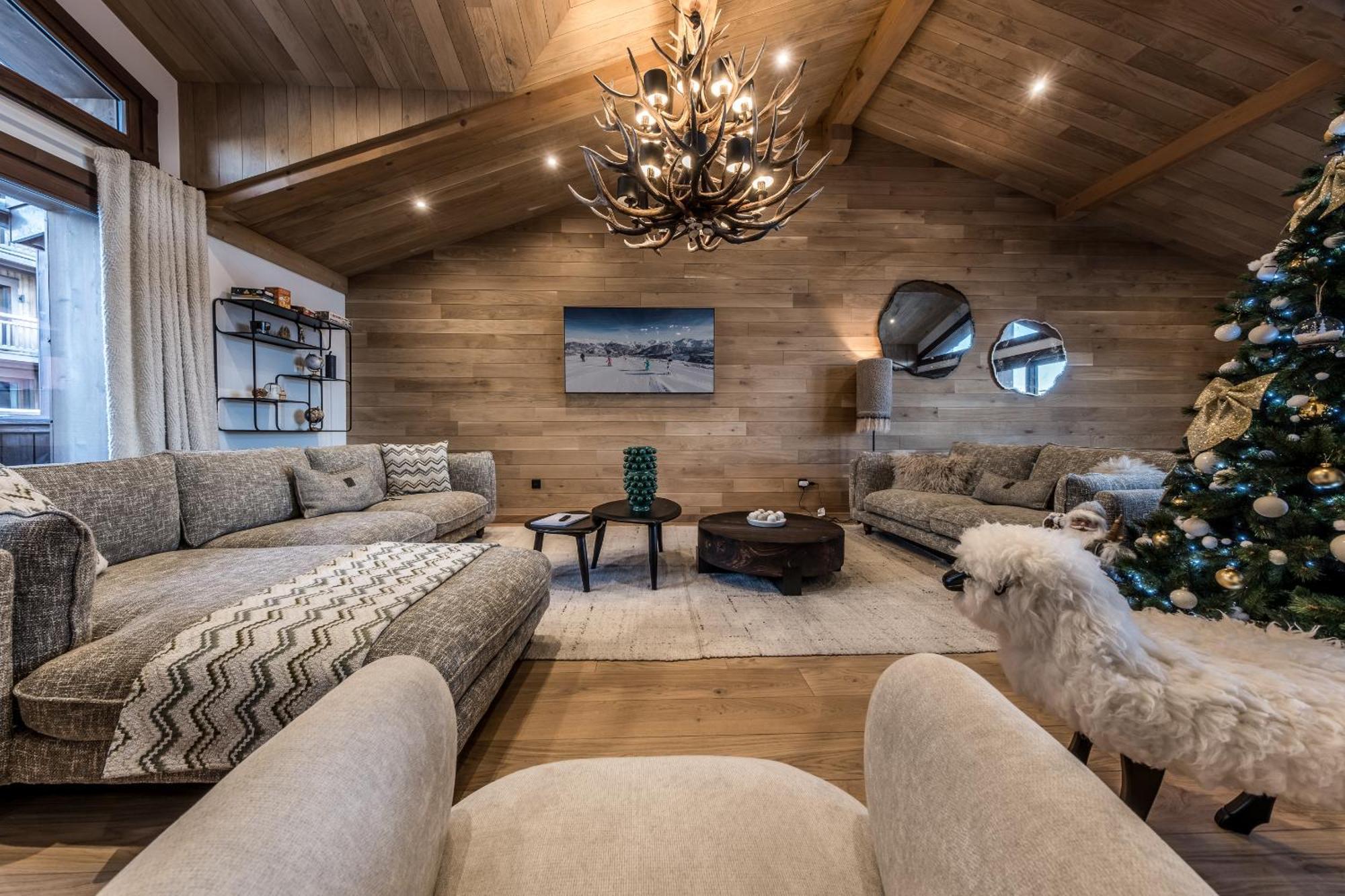 Le Glacier Pelve Courchevel 1650 - Five Bedrooms - Bed & Breakfast エクステリア 写真