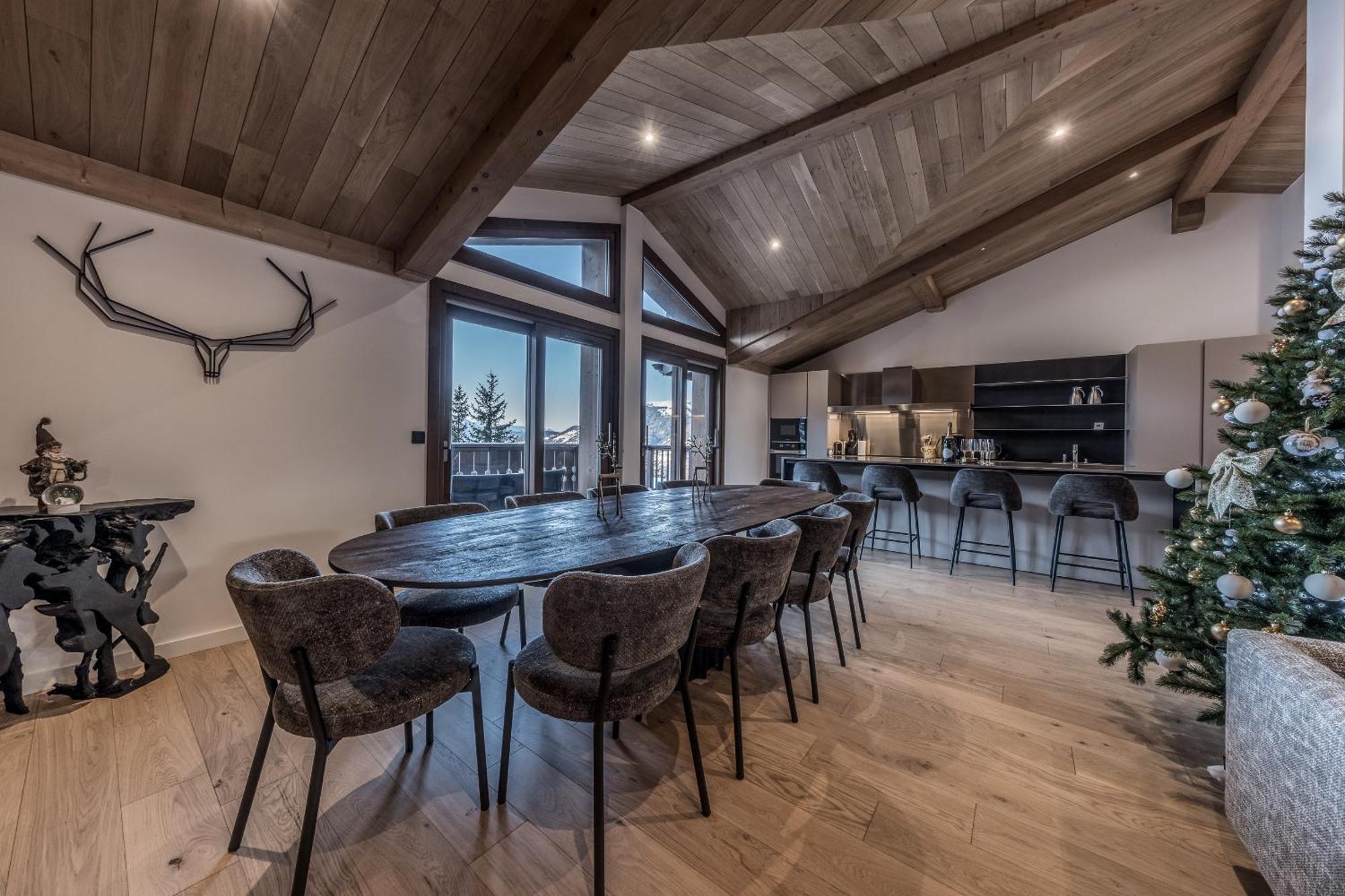 Le Glacier Pelve Courchevel 1650 - Five Bedrooms - Bed & Breakfast エクステリア 写真