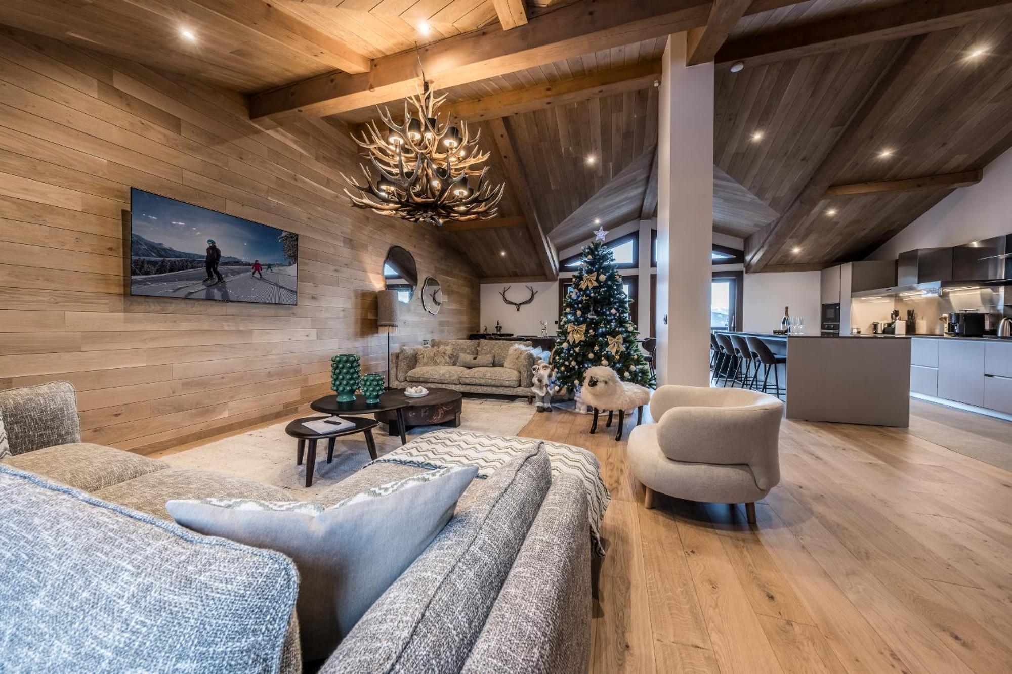 Le Glacier Pelve Courchevel 1650 - Five Bedrooms - Bed & Breakfast エクステリア 写真